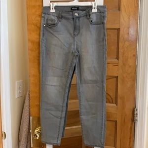 Buffalo Aubrey 7/8 Cropped Pants Gray Size 12